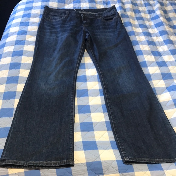 Kut from the Kloth Natalie Bootcut Blue Denim Jeans - Picture 1 of 9